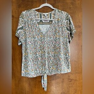 Lucky Brand floral top